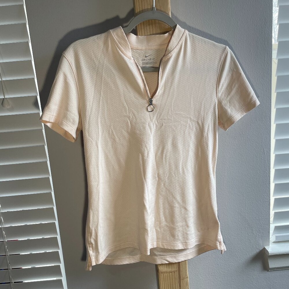 Peach Nike Golf Shirt